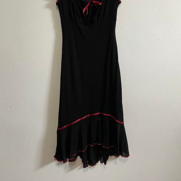 Black and red mini dress - Picture 3 of 5